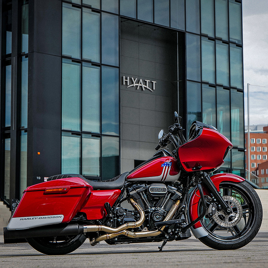 The Kodlin Road Glide customized by Harley-Davidson Düsseldorf