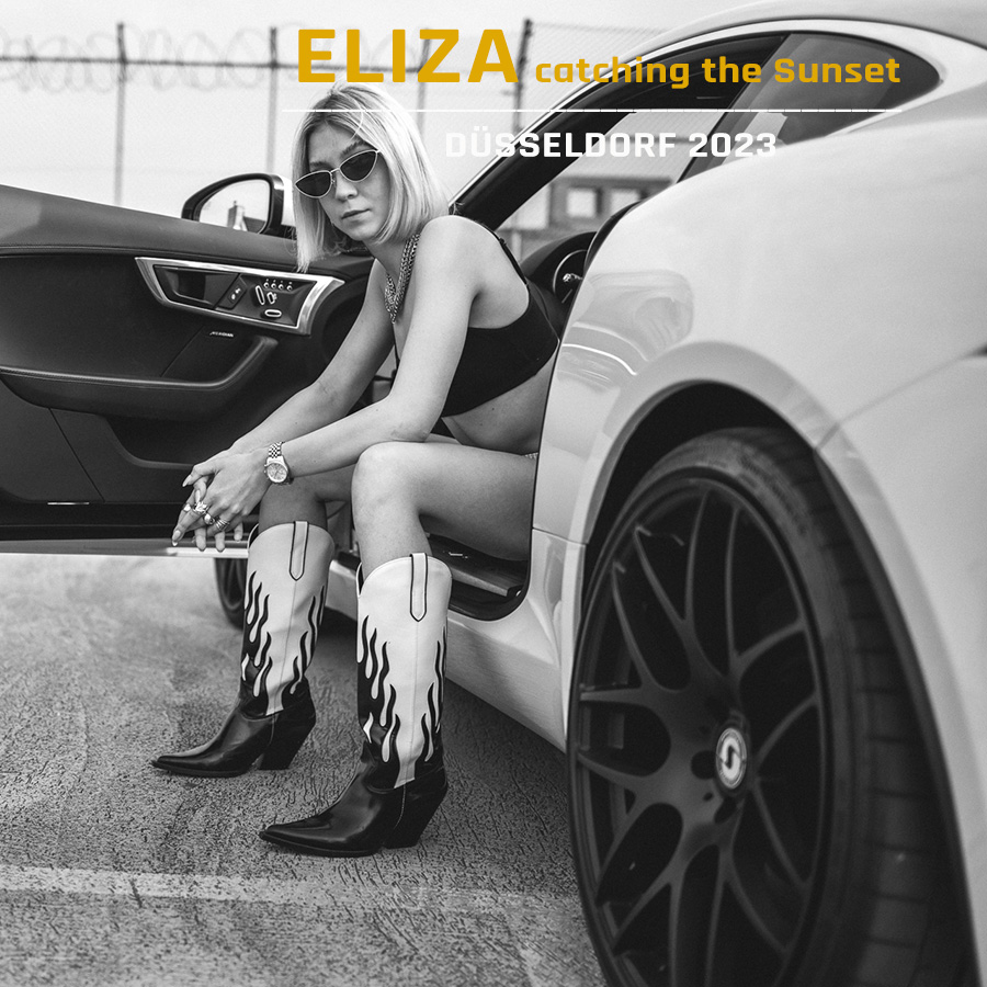 "ELIZA CATCHING THE SUNSET" 